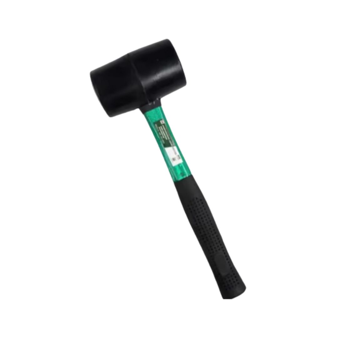  1000g - Rubber hammer fiber handle 